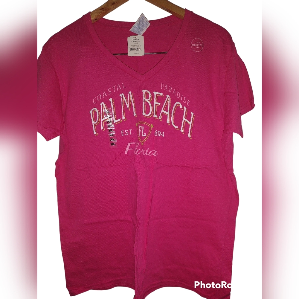 Pink Tee Palm Beach
